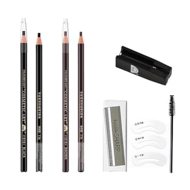 BDEPSTR 5 Pezzi Precision Eyebrow Pencil, Per Microblading Sopracciglia, Professionali, Matite Impermeabili, Per Il Disegno
