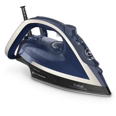 Tefal FV6846E1 Ultragliss Plus - Ferro da stiro a vapore anticalcare, 2800 Watt, collettore di calcare rimovibile | 50 g/min di emissione continua del vapore | 260 g/min | Spegnimento automatico |