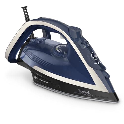 Tefal FV6846E1 Ultragliss Plus - Ferro da stiro a vapore anticalcare, 2800 Watt, collettore di calcare rimovibile | 50 g/min di emissione continua del vapore | 260 g/min | Spegnimento automatico |