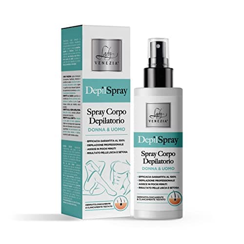 LADY VENEZIA DepilSpray - Spray Corpo Depilatorio Donna & Uomo - 100 ml