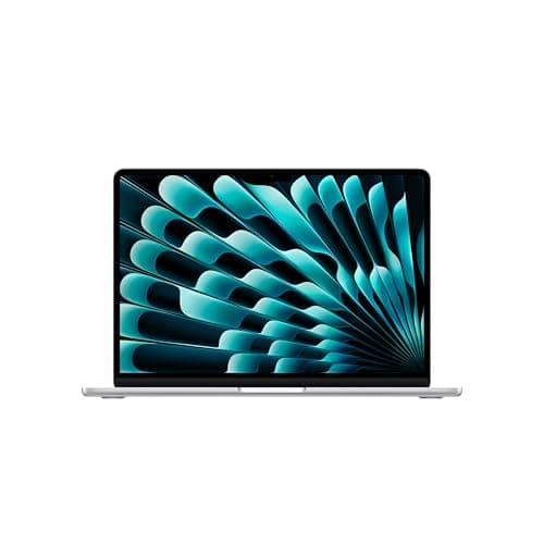 Portatile Apple MacBook Air 13" con chip M4 (2025): progettato per Apple Intelligence, display Liquid Retina da 13,6", 16GB di memoria unificata, 256GB di archiviazione SSD, Touch ID; Argento