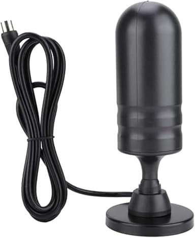 ANTENNA TV PER DIGITALE TERRESTRE DA INTERNO ED ESTERNO AMPLIFICATA 35DB DVB-T COMPATIBILE ANCHE PER AUTO E CAMPER
