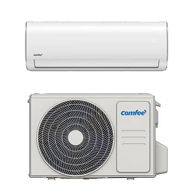 COMFEE' Climatizzatore Monosplit 9000 BTU Inverter, 1 Unità Interna + 1 Unità Esterna, Condizionatore Fisso Classe di efficienza A++/A+, Kit Wi-Fi incluso, GAS R32, TROPICAL 9K
