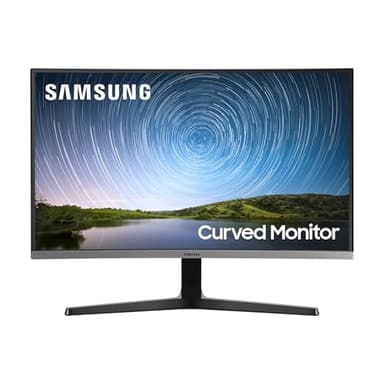 SAMSUNG Monitor CR50 (C32R502), Curvo (1500R), 32", 1920x1080 (Full HD), VA, 75 Hz, 4 ms, FreeSync, HDMI, D-Sub, Ingresso Audio, Flicker Free, Eye Saver Mode, Dark Blue Gray