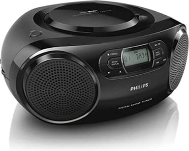 Lecteur de CD Philips AZB500B DAB avec amplification dynamique des basses Noir