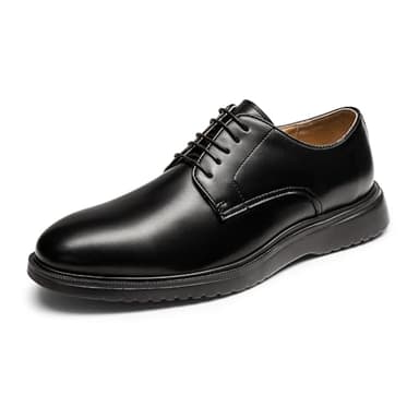 Bruno Marc Scarpe Uomo Eleganti Stringate Derby Uomo Basse Oxford Scarpe Sportive Oxford retrò da Uomo,Size 46,Nero,SBOX2402M