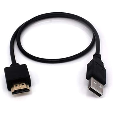 POFET Cavo USB a HDMI 0,5 m USB 2.0 Maschio a HDMI Maschio Cavo Adattatore Splitter
