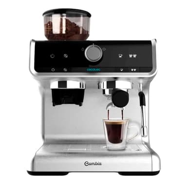 Cecotec Macchina del caffè Cumbia Power Espresso 20 Barista Cream macinacaffè da 20 bar con thermoblock, 2,5 L, Vaporizzatore, 1550 W