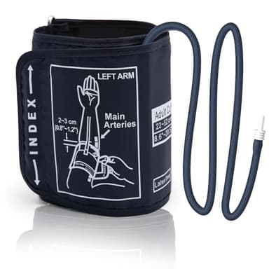 Misuratore da Braccio Pressione Sanguigna 22-52 cm, Bracciale Pressione Portatile, Solo Bracciale Misuratore Pression Arteriosa, Macchina non Inclusa, Compatibile con la Maggior Parte dei Modelli