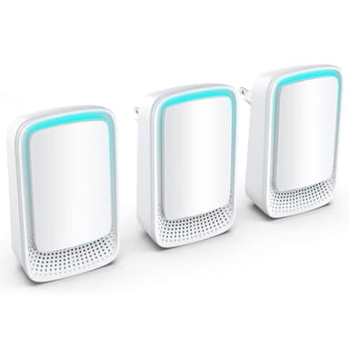 Purificatore d'aria, depuratore d'aria Dayear Plug In Air Purifier, agli ioni negativi, per ufficio, stanza, bagno, animali domestici/3 pezzi