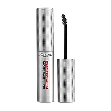 L'Oréal Paris Gel Sopracciglia Trasparente Unbelievabrow, Topcoat Per Sopracciglia Definite e Piene a Lunga Tenuta, Waterproof e Asciugatura Ultra-Rapida, Applicazione Facile e Veloce, 00 TRANSP