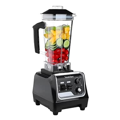 Frullatore 2200W Domestico e Commerciale e Smoothie con Contenitore in Tritan senza BPA da 2 Litri, Frullatore Professionale con Timer, Frangibile Ghiaccio,Dessert Congelati (frullatore professionale)