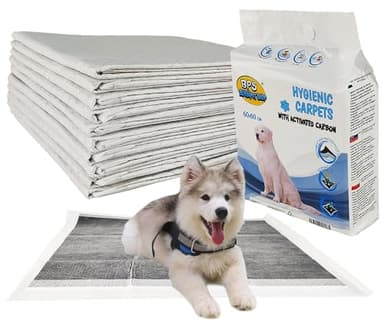TAPPETINI IGIENICI BPS PET SHOP CARBONI ATTIVI PER CANI 60x60cm 100PEZZI