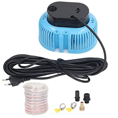 Pompa di Scarico della Copertura 1.000 l/h Pompe di Rimozione Dell'acqua di Nuoto con Sollevamento da 10,5 Piedi con Pompa di Copertura della Piscina del Tubo Dell'acqua da 5 M