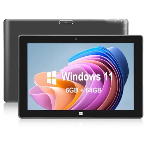 SZTPS windows Tablet Computer 4 GB RAM 64 GB ROM, Tablet 10,1 Pollici, Celeron N4020c, IPS 1280x800 2,8 GHz, 2 MP+5 MP
