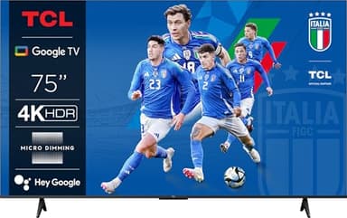 TCL 75P61B - Smart TV 75 Pollici (190,5 cm) LED 4K DVB-T2 H.264, H.265 Classe E