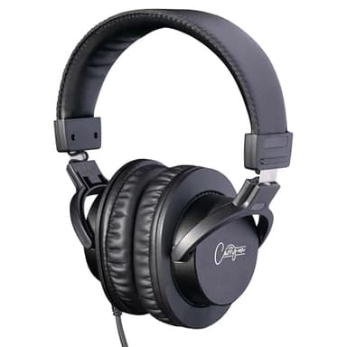 Carry-on SH100 Cuffie Over Ear Chiuse con Archetto Imbottito con 3 m di Cavo Rimovibile e Jack 3,5 mm Incluso più un Adattatore da 6,3 mm, Perfette per Musica, Giochi, Podcast e Strumenti Musicali