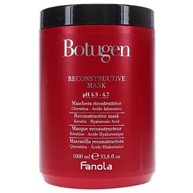 Fanola, Botugen Mask, Maschera Ricostruttrice, Con Acido Ialuronico e Cheratina, 1000 ML
