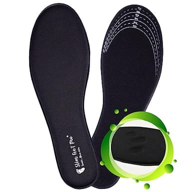Solette scarpe comfort memory foam, taglia S, regolabile alla misura, per uomo e donna, ultra morbida, leggera, ammortizzante, assorbente agli urti, traspirante, anti-odore, per piedi sensibili.