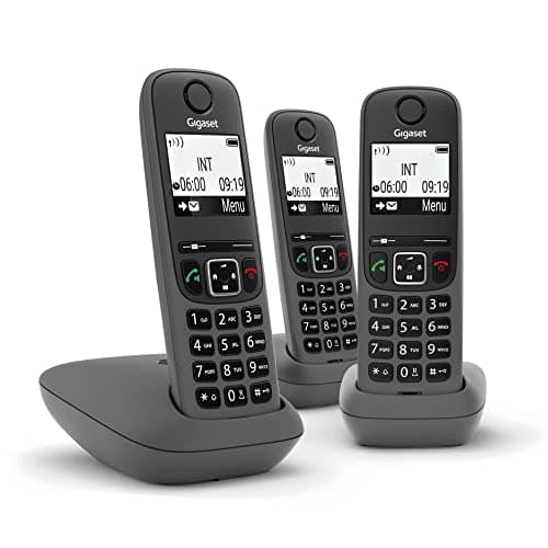 Gigaset cordless trio AS490 | Nero
