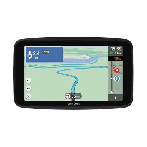 TomTom Navigatore per Auto GO Classic Lite (5 pollici, Informazioni sul traffico e Avvisi autovelox in tempo reale, Aggiornamenti mappe Europa inclusi, Aggiornamenti tramite Wi-Fi)