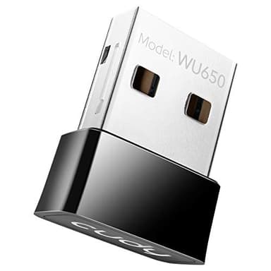 Cudy AC650 Adattatore WiFi wireless 650Mbps USB per PC con modalità SoftAP - Dimensione Nano | Compatibile con Windows XP / 7/8 / 8.1/10, Mac OS 10.6~10.11