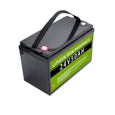SSCYHT Batteria LiFePO4 24V 200Ah 50Ah Batteria Litio 5,12kWh/1,2kWh Batteria Integrata BMS 4000+ a cicli Profondi per Sistema Solare/Camper/off-Grid e Applicazioni Marine,24v50ah