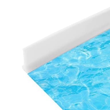 Barriera per Doccia, 78 Inch/200cm Autoadesiva Silicone Doccia per Acqua Barriera Pieghevole e Sistema di Ritenzione, Soglia Della Porta Della Doccia per Separazione Bagnata e Asciutta