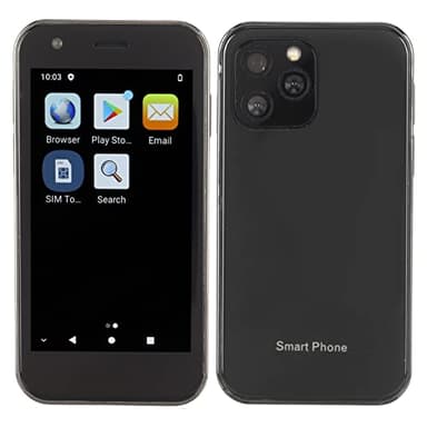 XS12 Mini Smartphone 4G Dual SIM Telefoni Cellulari Sbloccati, Piccolo Telefono da 3,0 '', 2000 MAh, 4 GB + 32 GB, Android 10, Fotocamera da 5 MP + 13 MP Telefono per Studenti