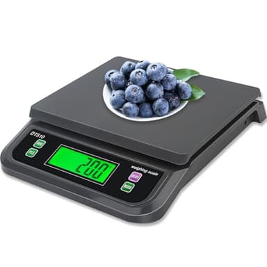 Bilancia cucina Digitale,30kg/1g bilancia professionale per alimenti, bilancia cucina con g,oz,lb,kg,tl,ct 6 unità, con Funzione PCS contapezzi E Tare Bilancia da cucina,con Display LCD E adattatore