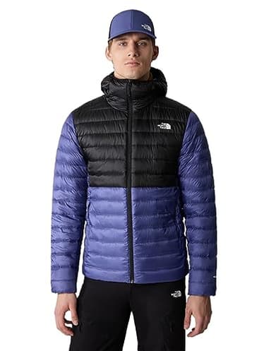 THE NORTH FACE - Piumino con Cappuccio da Uomo Resolve - Cave Blue/TNF Black, L