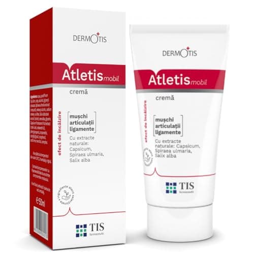 AtleTIS Crema sportiva attivante riscaldante lenitiva Pre SPORT, Pre e Post Allenamento, Recupero Muscolare post Sforzo, Tensioni e Contratture, Rilassa i Muscoli, Pomata Antidolorifica e Infortuni