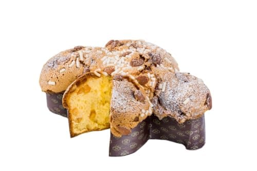 Tesori Di Sicilia Colomba Artigianale Tradizionale alle Mandorle con Crema alle Mandorle 200g Incartata a Mano, Colomba a lievitazione Naturale 1Kg, Idea Regalo Pasquale