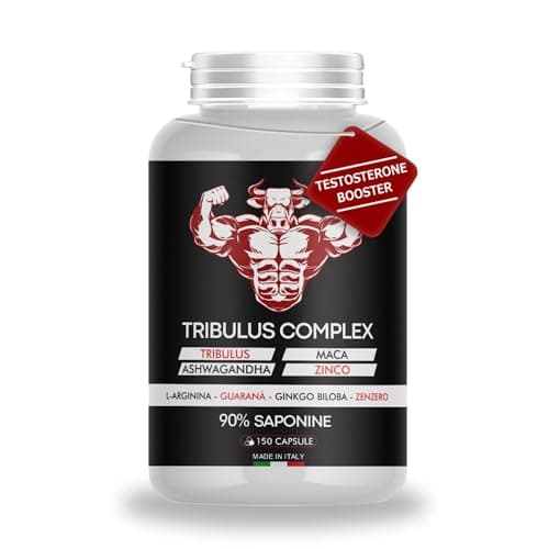 Miglior testosterone sesso uomo aumento libido maca tribulus terrestris puro alto dosaggio 150 Caps black maca Peruviana zinco Ashwagandha L arginina. Stimolante Energia Forza e Massa Booster