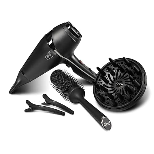 ghd Air Kit - Asciugacapelli con Kit professionale per l'asciugatura, Nero