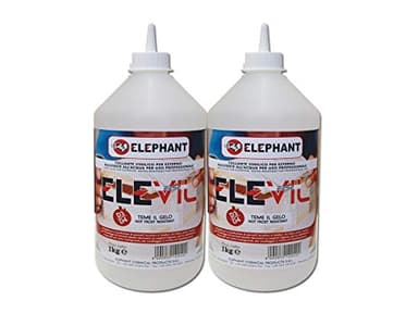 DuoPack | Colla vinilica per Legno D3 ELEVIL2252 - Super Collante professionale 2x1kg