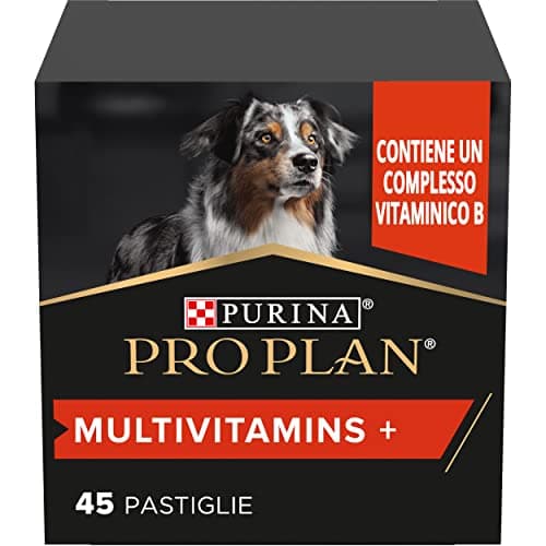 PURINA PRO PLAN Multivitamins + Supplements per Cani Adulti in Pastiglie con Complesso Vitaminico B Confezione da 45 Compresse