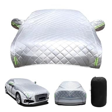 Telo Antigrandine per Auto, Telo Grandine Auto Imbottito,Telo Copriauto ispessito,Telo Copriauto Antigrandine, Protezione UV,per la Maggior Parte Delle Auto, Berline e SUV
