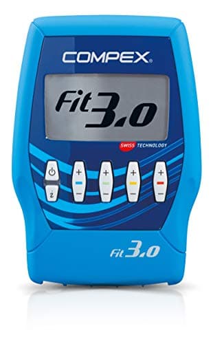COMPEX FIT 3.0 - Elettrostimolatore muscolare EMS, TENS e Massaggio - 4 canali indipendenti, 999 livelli di intensità, 20 programmi - Compatibile con l'app Compex Coach