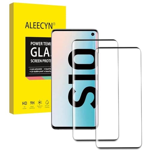 2 Pezzi Vetro Temperato per Samsung Galaxy S10, Pellicola Protettiva Vetro Samsung Galaxy S10 [3D Copertura Completa] [Durezza 9H] [Senza Bolle] Protezione Schermo Samsung Galaxy S10