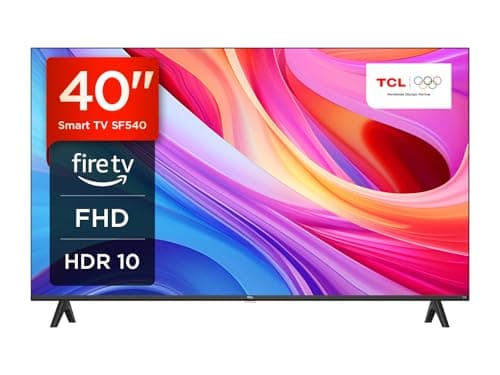 TCL 40SF540 TV 40" Full HD HDR e HLG Fire TV, Dolby Audio DTS Virtual: X, Design Bezel Less, Controllo Vocale, Bluetooth 5.0