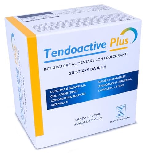 Tendoactive plus 20 sticks - Tendoactive plus e' un integratore alimentare con azione completa per tendini e legamenti