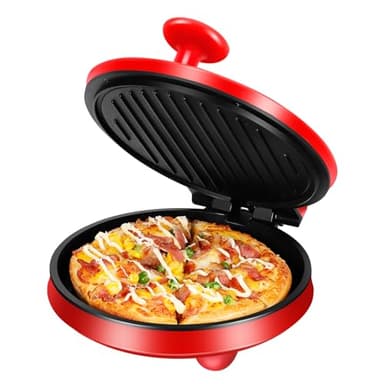 SOKANY Forno Pizza|Forno Per Pizza Elettrico,Fornetto Pizza è Adatto Per Viaggi All'Aria Aperta - Rosso,220 °C|1000W-08013