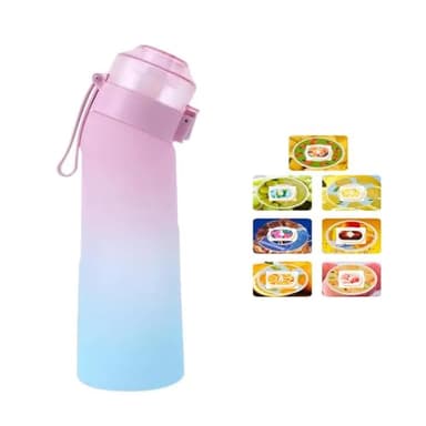 Formeupyaup Air Borraccia con Up Originale Pods 7 Gusti cialde aromatiche, 650ML Air Bottiglia Tritan Up Senza BPA, Air Starter Set Up Borracce 0 Tazz