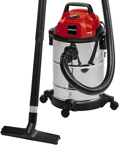 Einhell, Secco e bagnato, Tc-Vc 1820 S Bidone Aspira Solidi E Liquidi (1250 W, Depressione 180 Mbar, Vano 20 L, ‎Rosso
