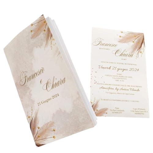 LIBRETTO MESSA MATRIMONIO PERSONALIZZATO CERIMONIA CHIESA PERSONALIZZABILE SPOSI