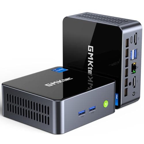 GMKtec M3 Plus Mini PC con Intel Core i9 12900HK (14C/20T 5.0 GHz), 32GB DDR4 RAM + SSD NVMe, Mini Desktop Computer, Triple 4K, WiFi 6/BT5.2/USB-C/USB 3.2 Gen1*3/USB2.0/