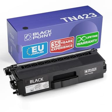 Black Point Cartuccia Toner di alta qualità per TN-423BK TN-423 TN423 TN-421BK TN-421 TN421 - Nero - per Brother MFC-L8690CDW MFC-L8900CDW DCP-L8410CDW HL-L8260CDW HL-L8360CDW DCP-L8410CDN MFCL8690CDW