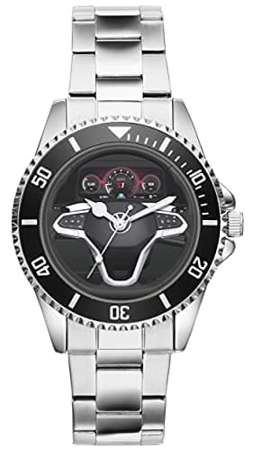KIESENBERG Orologio da uomo Regalo per Golf 8 GTI Fan Cockpit Quarzo Analogico Orologio da polso 21033