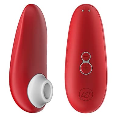 Womanizer Starlet 2 Succhia Clitoride per Donna | Succhiatore Clitorideo con 4 intensità | Stimolatore Vibratore Impermeabile | Sex Toy Ricaricabile per Coppie | Rosso